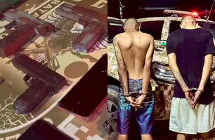 Homem é preso e adolescente é apreendido após série de arrastões em Teresina (Foto: Divulgação/BEPI)