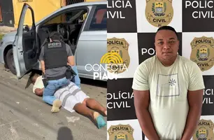 Homem é preso em Teresina por transporte ilegal de armas para o litoral do Piauí (Foto: Divulgação/Polícia Civil)