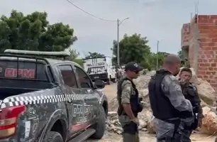 Homem tem vísceras arrancadas e é enterrado no quinta de casa em Teresina (Foto: Reprodução/whatsapp)