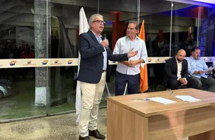 João Vicente Claudino se filia ao Solidariedade durante evento em Brasília (Foto: Divulgação)