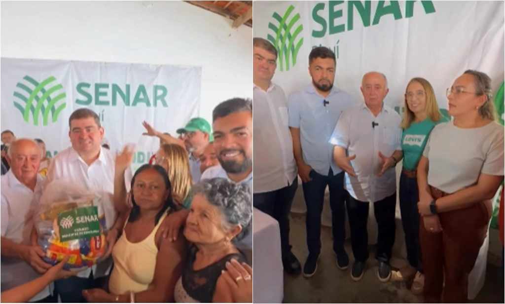 Júlio César entrega 1.200 cestas básicas para famílias de Guadalupe