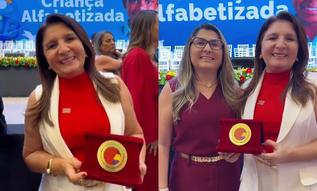 Luís Correia recebe Selo Ouro no Prêmio Compromisso com a Alfabetização
