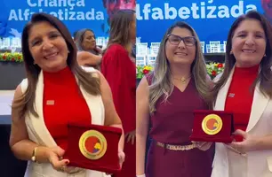 Luís Correia recebe Selo Ouro no Prêmio Compromisso com a Alfabetização (Foto: Reprodução)