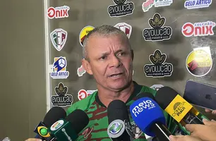 Marcinho Guerreiro, técnico do Fluminense-PI (Foto: Conecta Piauí)