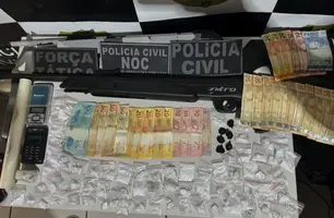 Material apreendido em Picos (Foto: Reprodução)