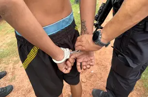 Membros de organizações criminosas são presos durante operação do DRACO em Altos (Foto: SSP-PI)