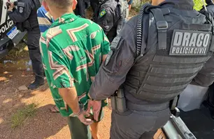 Membros de organizações criminosas são presos durante operação do DRACO em Altos (Foto: SSP-PI)