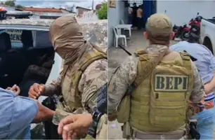 Motorista por aplicativo é preso enquanto trabalhava na zona Leste de Teresina (Foto: Conecta Piauí)