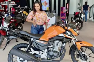 Mulher colide motocicleta contra cavalo em rodovia e morre em município no Piauí (Foto: Reprodução)