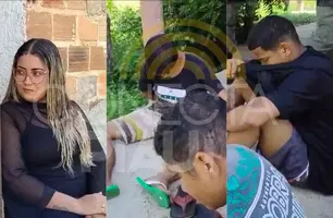 Mulher conhecida como 'Princesa do Crime' é presa junto a três comparsas em Teresina (Foto: Reprodução)