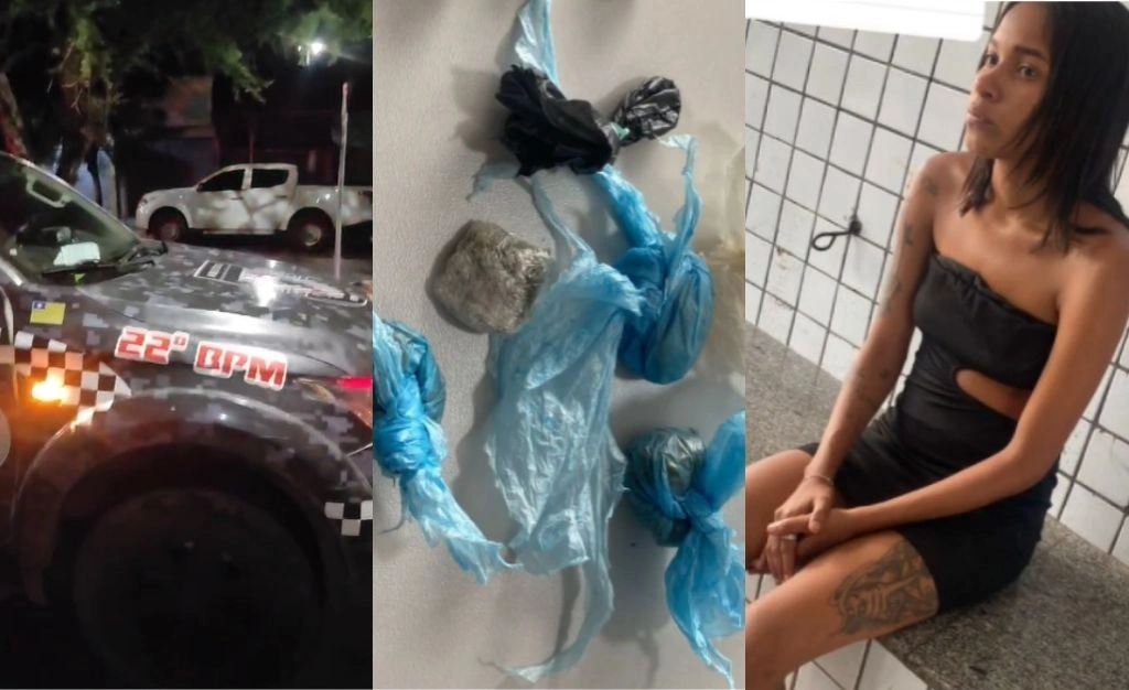 Mulher já apreendida na adolescência é presa por tráfico em Teresina