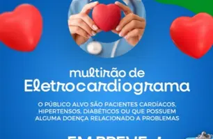 Mutirão de eletrocardiograma será realizado em Pimenteiras para pacientes com doenças cardiovasculares (Foto: Reprodução)