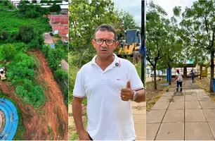 Operação Volta às Aulas: Escola Cívico-Militar de Picos passa por limpeza (Foto: Reprodução)