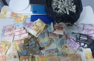 Pai e filho membros de organização no tráfico de drogas são presos em Água Branca (Foto: Divulgação/Polícia Civil)