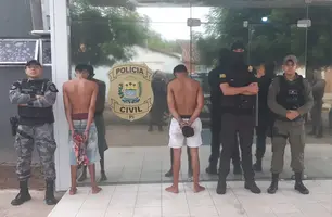 Polícia cumpre mandados e prende suspeitos ligados a facção criminosa em Piripiri (Foto: Reprodução)