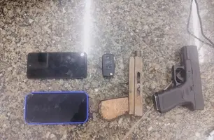 Polícia investiga se suspeitos presos em Timon roubaram empresário em Teresina (Foto: Reprodução)