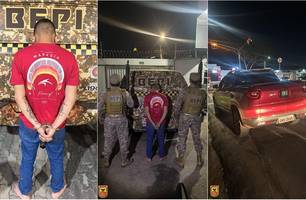 Polícia Militar recupera veículo roubado e prende suspeito em Teresina (Foto: Reprodução)