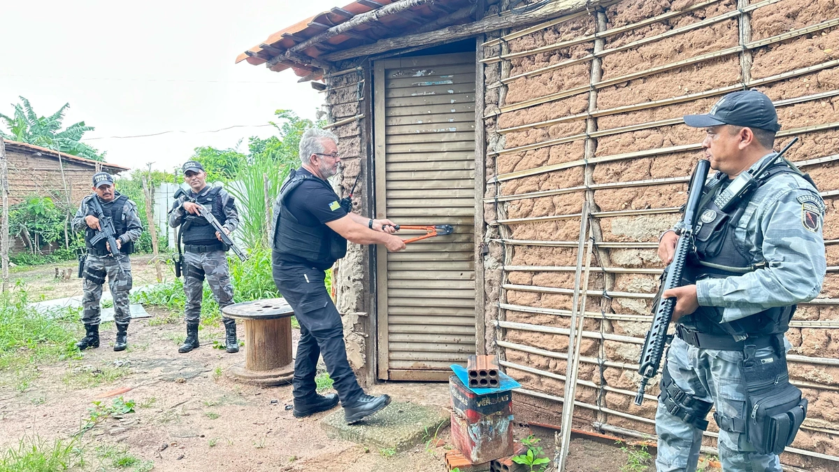 Polícia prende 146 pessoas na Operação Cerco Fechado em diversas cidades do Piauí