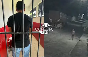 Polícia prende caminhoneiro suspeito de tentar estuprar mulher em Piripiri (Foto: Reprodução)