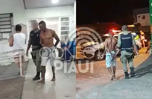 Polícia prende homem suspeito de esfaquear dois irmãos na zona Rural de Barras (Foto: Imagens obtidas pelo Conecta Piauí)
