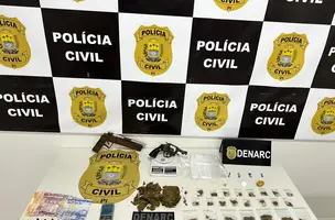 Polícia prende três faccionados e apreende armas e drogas em Teresina (Foto: Reprodução)