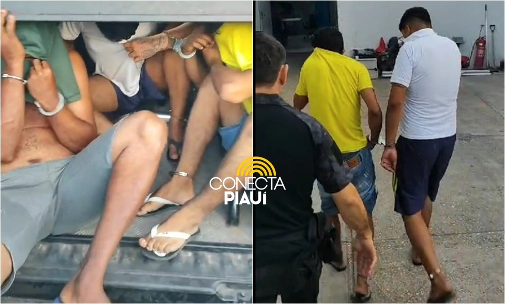 Polícia prende três indivíduos com motos roubadas e armas em Teresina