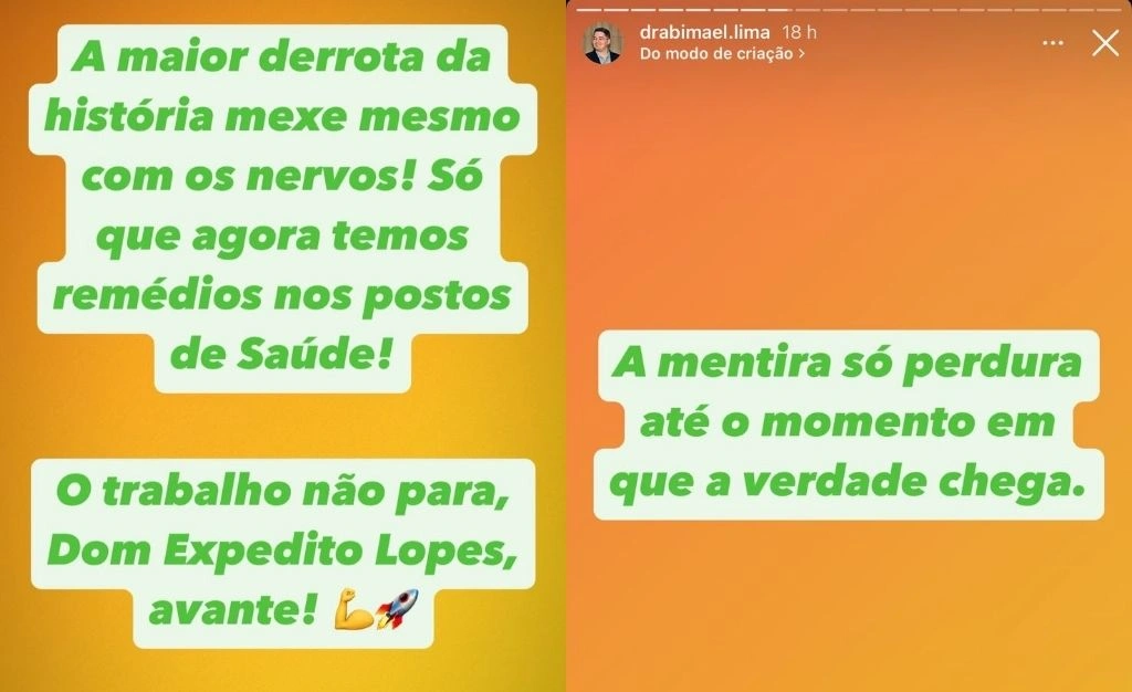 Post do prefeito