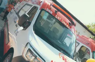 Prefeito de Bom Jesus entrega duas novas ambulâncias para o SAMU (Foto: Reprodução)