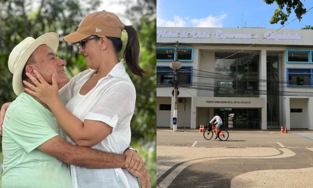 Prefeito de Rio Branco dá cargo na prefeitura de R$ 28,5 mil para esposa
