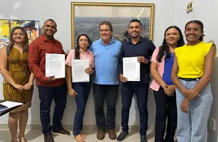Prefeito de União empossa novos servidores aprovados em concurso público (Foto: Reprodução)