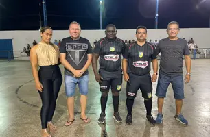 Prefeitura de São Gonçalo do Piauí e secretaria de esportes abrem ‘Municipal de Futsal 2025’ com grande público (Foto: Reprodução)