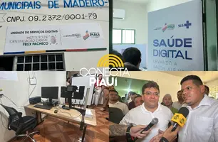 Rafael Fonteles implanta Instituto de Identificação e programa de saúde em Madeiro (Foto: Conecta Piauí)