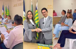 Raniletti participa da abertura do Ano Legislativo com anúncio de reajustes salariais (Foto: Reprodução/Redes Sociais)