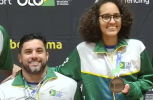 Rayssa Veras, paratleta de esgrima (Foto: Reprodução/Redes Sociais)