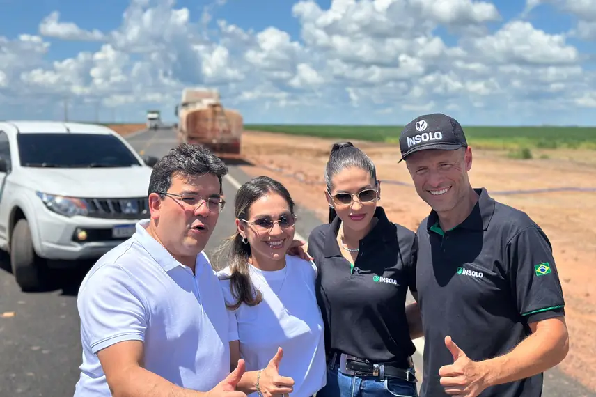'Rodovia da Soja': governador entrega trecho da PI-392 em Baixa Grande do Ribeiro 'Rodovia da Soja': governador entrega trecho da PI-392 em Baixa Grande do Ribeiro