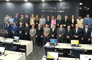 Segunda sessão ordinária da Câmara Municipal de Teresina, realizada neste quarta-feira (05) (Foto: Reprodução)