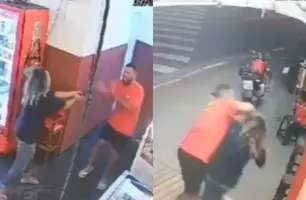 SP: mulher tenta executar ex-marido mas é desarmada e morta em lanchonete (Foto: Reprodução)