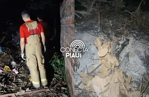 Suspeito de homicídio é preso e corpo carbonizado é encontrado em Teresina (Foto: Conecta Piauí)