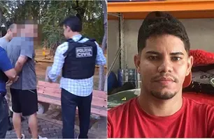 Suspeito de mandar matar empresário é preso enquanto caminhava em Teresina (Foto: Reprodução)