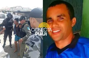 Suspeito de matar próprio irmão a facadas é preso em Parnaíba (Foto: Reprodução)