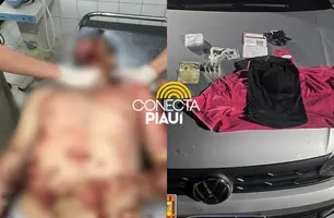 Suspeito morre em confronto com a PM durante operação no interior do Piauí (Foto: Divulgação/BEPI)