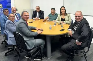 Vereadores da bancada do PT na Câmara se reúnem com presidente municipal do partido (Foto: Reprodução - Redes sociais)