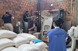 Vigilância Sanitária do Piauí fiscaliza estabelecimento em Teresina após denúncia de comercialização de chumbinho (Foto: Reprodução)