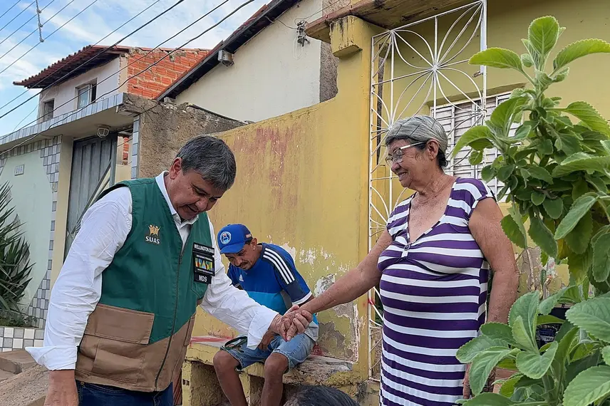 Wellington Dias lança programa social e visita áreas afetadas pela chuva em Picos
