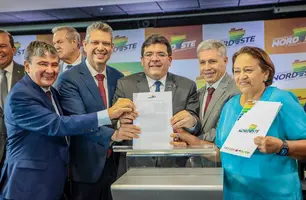 Wellington Dias prestigia posse do novo presidente do Consórcio Nordeste (Foto: Roberta Aline/MDS)