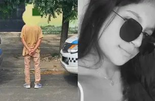 Adolescente é apreendido suspeito de matar adolescente asfixiada no Piauí (Foto: Reprodução)