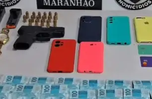 Adolescentes são apreendidos em Timon com pistola roubada em Teresina (Foto: Reprodução)