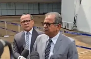 Advogado provoca tumulto e é detido no julgamento do 8 de janeiro (Foto: Reprodução)