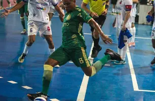 Atlético-PI se prepara para jogo decisivo pela Copa do Brasil de futsal (Foto: Lucas Batista/ Ascom Atlético Piauiense)