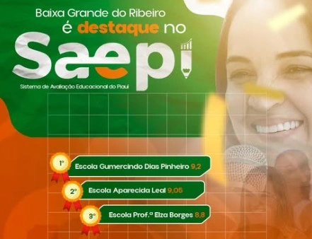 Baixa Grande do Ribeiro conquista prêmio Alfa 10 no Saepi 2024